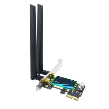  1200 Мбит/с PCIe WiFi Карта Сетевой адаптер 1200 Мбит/с Bluetooth-совместимый 4.0 802.11ac 2,4 G/5 ГГц Двухдиапазонный для настольных ПК