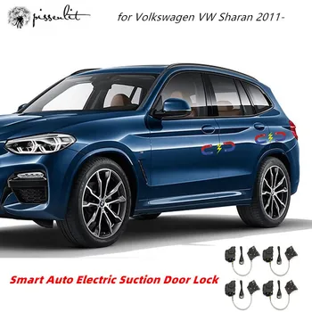  Для аксессуаров Volkswagen VW Sharan Умный автоматический электрический всасывающий дверной замок, автоматическое мягкое закрытие двери, бесшумная дверь автомобиля