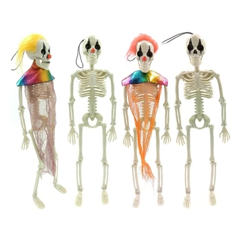  Леденящая душу Маленькая Фигурка Скелета для вечеринки в честь Хэллоуина и сцен ужасов