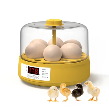  Продается автоматический мини-инкубатор для яиц емкостью 6 куриных яиц для домашнего использования