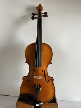  Скрипка Master 4/4 из цельного пламенеющего клена с еловой спинкой и верхом ручной работы K3281